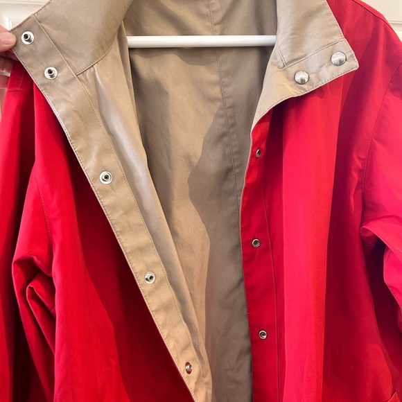 Vintage reversible trench coat by Carol Reed - Picture 2 of 6